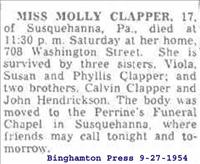 Clapper, Molly